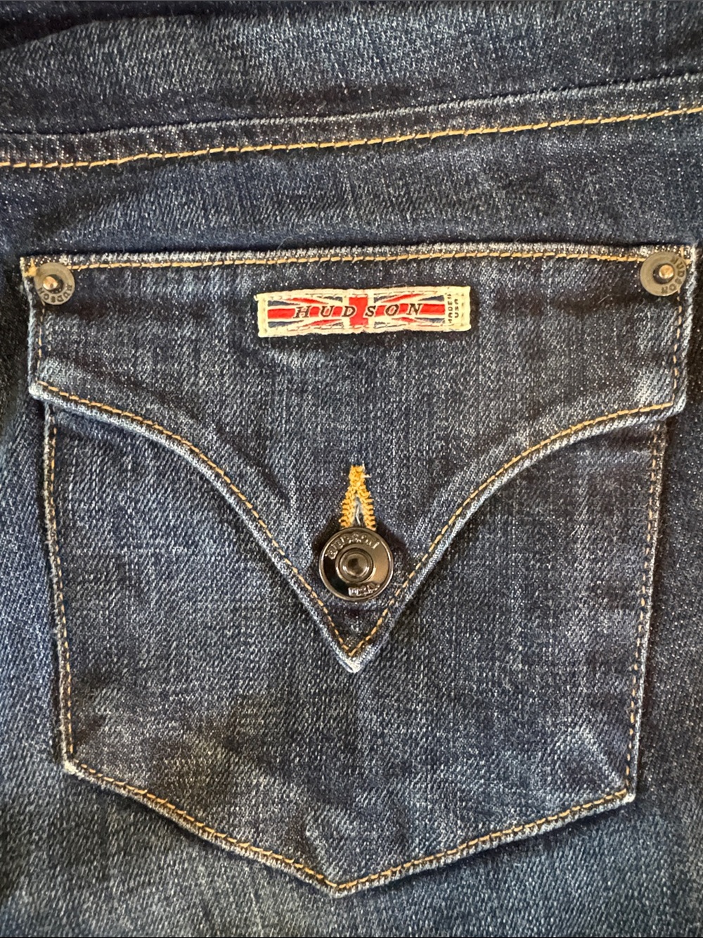 Hudson Jeans Dark Blue Slim Straight Women's Jeans size 27 - Picture 3 of 12